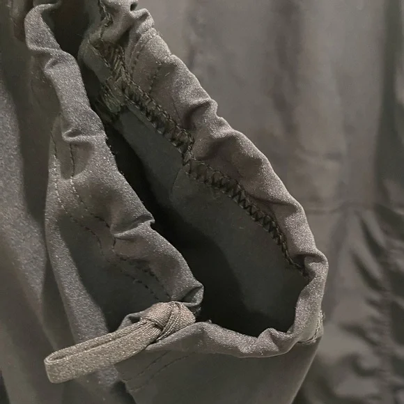 SPYDER WOMEN’s Active Capri Lightweight Pants Drawstring Pockets Size L Black - Picture 7 of 14